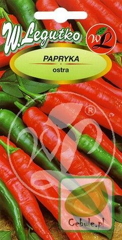 Nasiona Papryka Cayenne Ostra