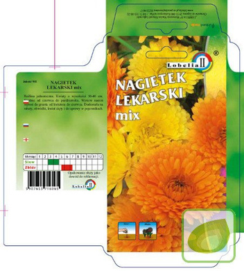 Nasiona Nagietek Lekarski - Calendula Officinalis