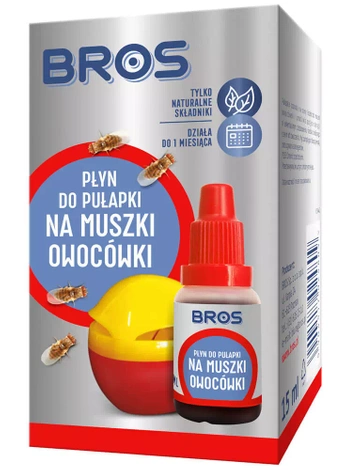 BROS płyn do pułapki na muszki owocówki