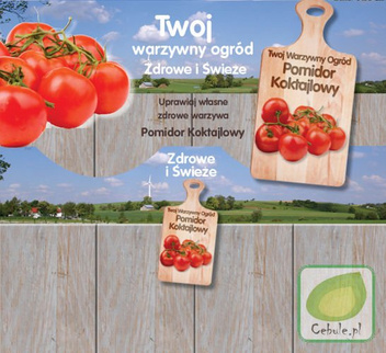 Warzywa do uprawy domowej "2 w 1" 4 gatunki - Nasiona + Ziemia + Doniczki