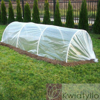 Tunel Ogrodowy Foliowy 7,2 m^2 - 6,0 x 1,2 x 0,6 m