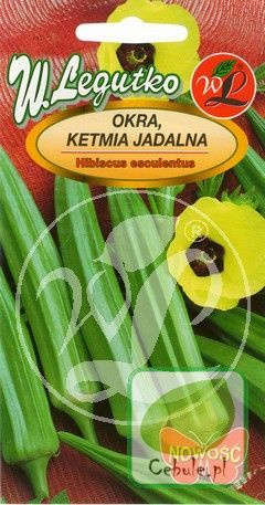 Nasiona Okra, Ketmia Jadalna - Clemson Spineless