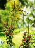 Pergola Metalowa Łuk Ogrodowy 1,5 x 2,4 m x 0,34 m