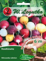Nasiona Rzodkiewka mieszanka odmian - TAŚMA