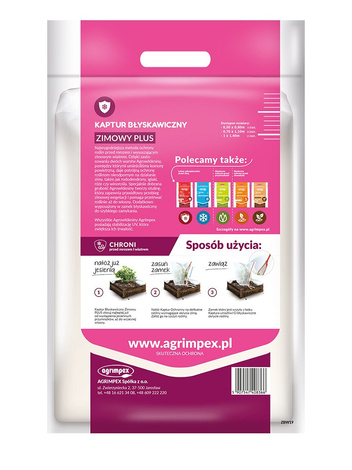 Agrimpex kaptur zimowy 50x80cm 2szt