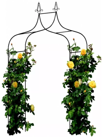 Pergola Metalowa Łuk Ogrodowy 1,5 x 2,4 m x 0,34 m