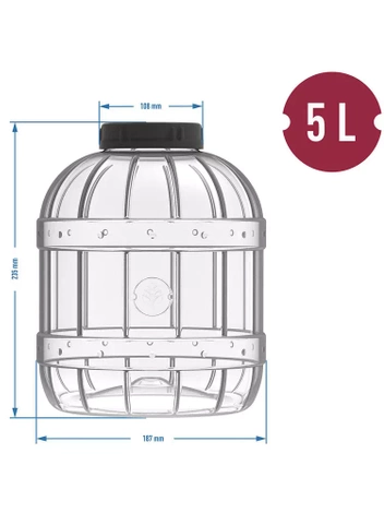 Słoik plastikowy | 5L