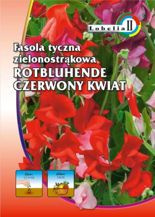 Nasiona Fasola zwykła tyczna Rotbluhende