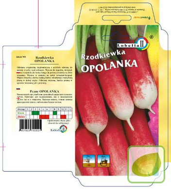 Nasiona Rzodkiew Podłużna Opolanka