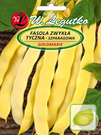 Nasiona Fasola Goldmarie Tyczna Szparagowa Mamut