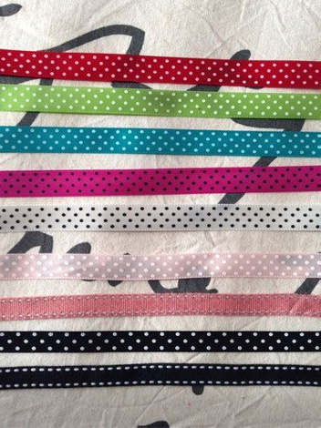 Osłonka na doniczkę ze swstążką - śr. 14 cm