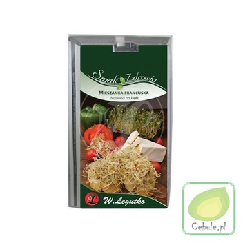 Kiełkownica Mała + Nasiona Kiełków Mix Francuska