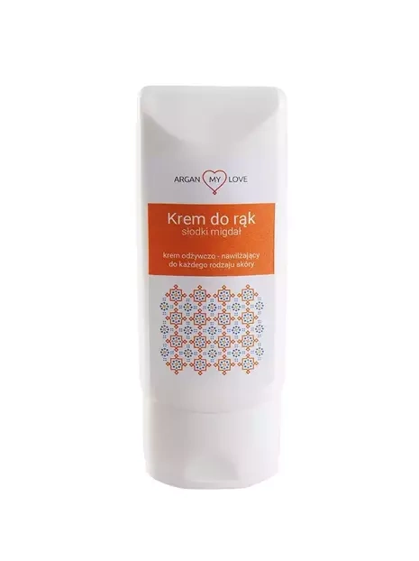 Naturalny Regeneruący Krem do Rąk z Masłem Shea i Olejem ze Słodkich Migdałów 50 ml