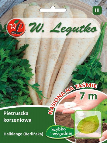 Nasiona Pietruszka Halblange (Berlińska) - TAŚMA