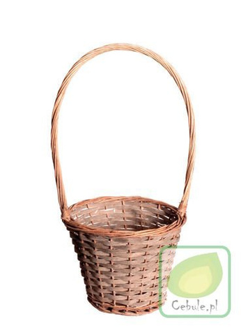 Koszyk Ozdobny z rączką 25 cm średnicy